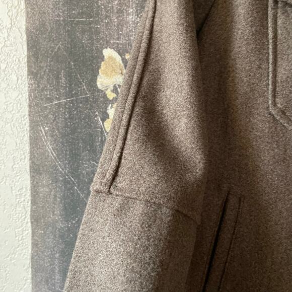 Avec Les Filles Brown Zip Up Barn Jacket Size XS - Picture 5 of 9